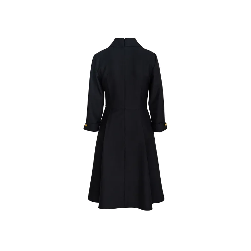 ROEYSHOUSE Long Sleeved Dress Women's Black-1