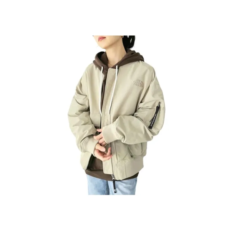 THE NORTH FACE FW24 All Round Bomber Jacket Unisex Khaki-4