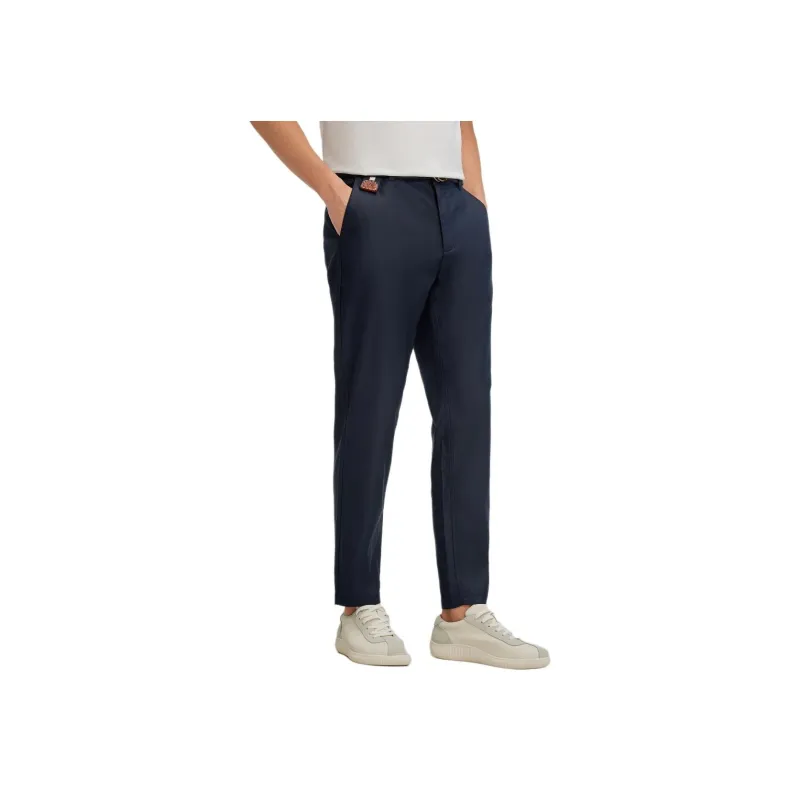 Hush Puppies Casual Pants Men's Ink Blue-4