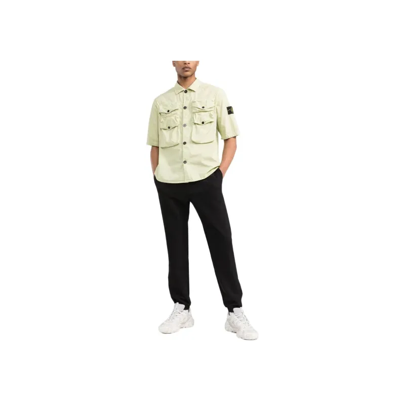 STONE ISLAND Shirts Men White-2