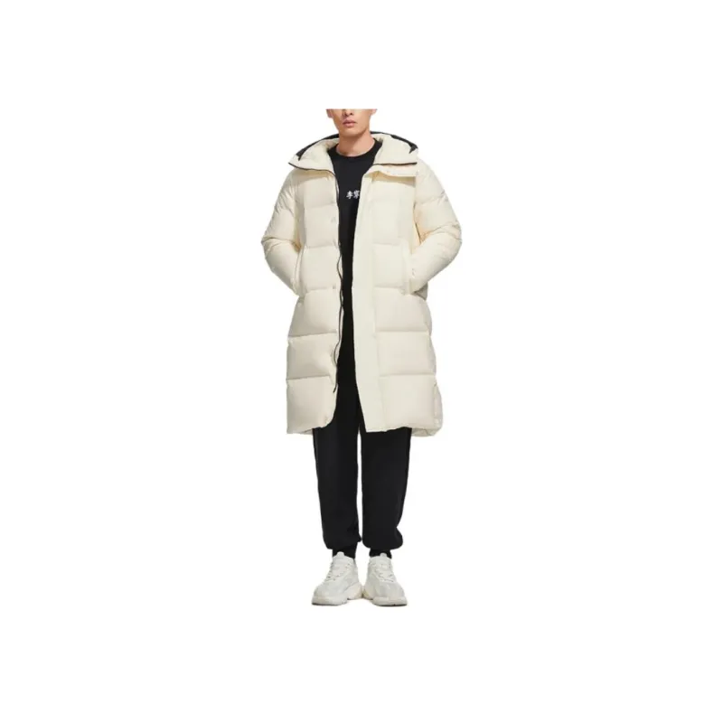 LiNing Fitness Series Down Jacket Men's Swan White-5