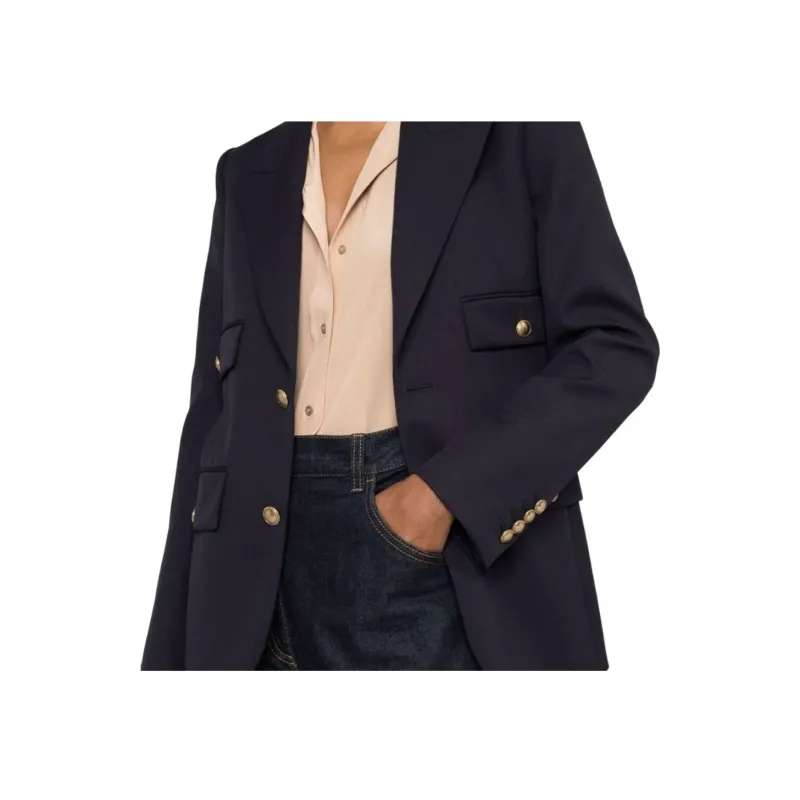 SAINT LAURENT Single breasted Wool Blazer-3