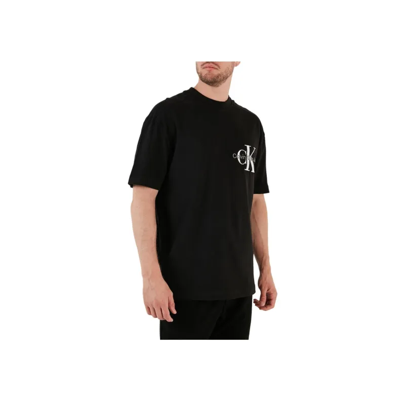 Calvin Klein Logo embroidered Cotton T shirt-2