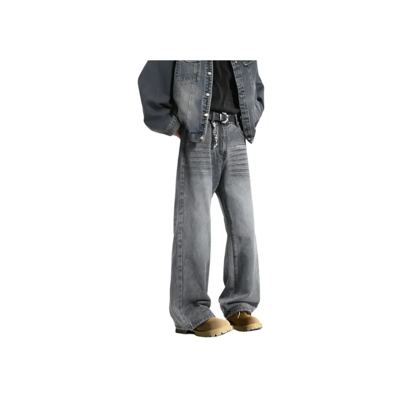 WARNING LIGHT Jeans Unisex-3