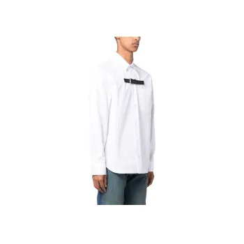 VERSACE Buckle Detailed Button Up Shirt