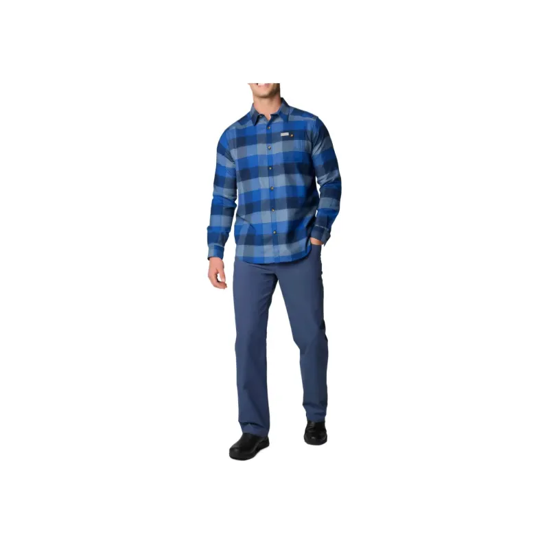 Columbia Cornell Woods Shirt Men's Marine Blue-3
