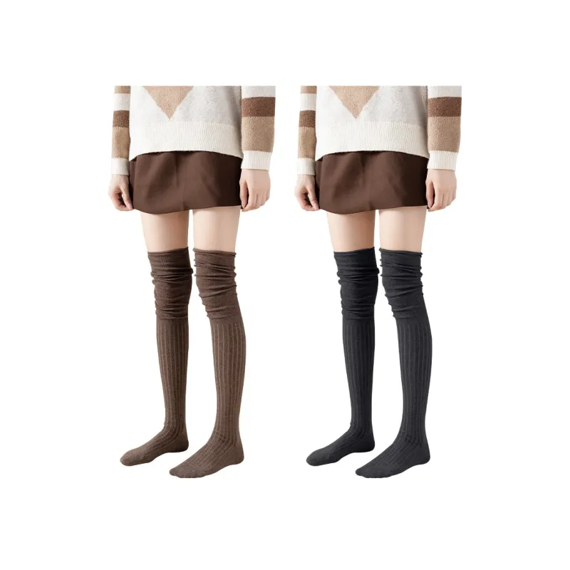 AOKANG Thigh high Socks Women's Combo Set-8