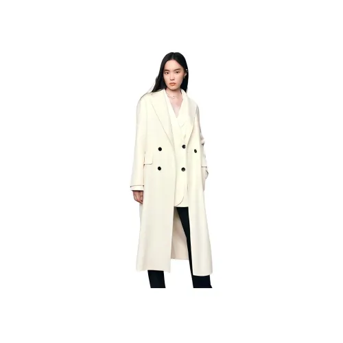 TKY SHOP 엘리건트 화이트 여성 코트
