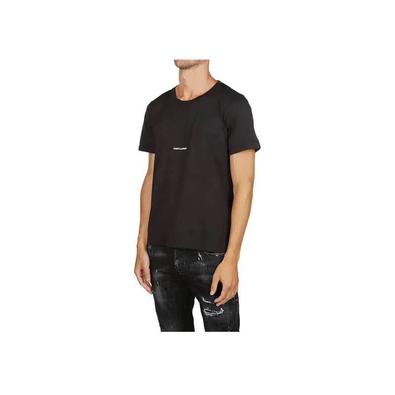 SAINT LAURENT Logo Rive Gauche T shirt-5