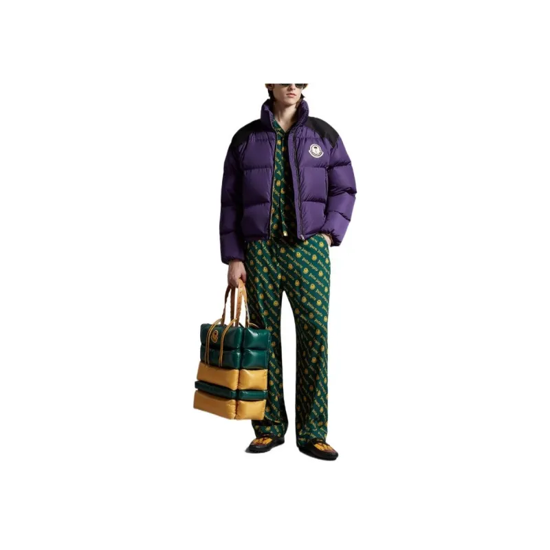 Palm Angels X MONCLER GENIUS MONCLER GENIUS X PALM ANGEL Down Jackets Unisex Purple-1