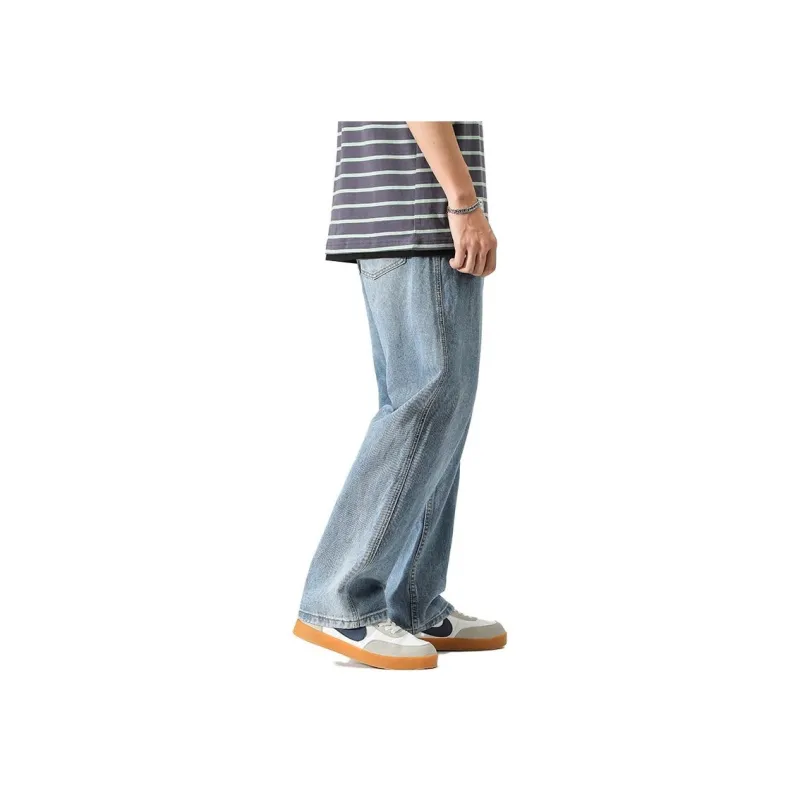 FAIRWHALE Jeans Unisex Denim Blue-2