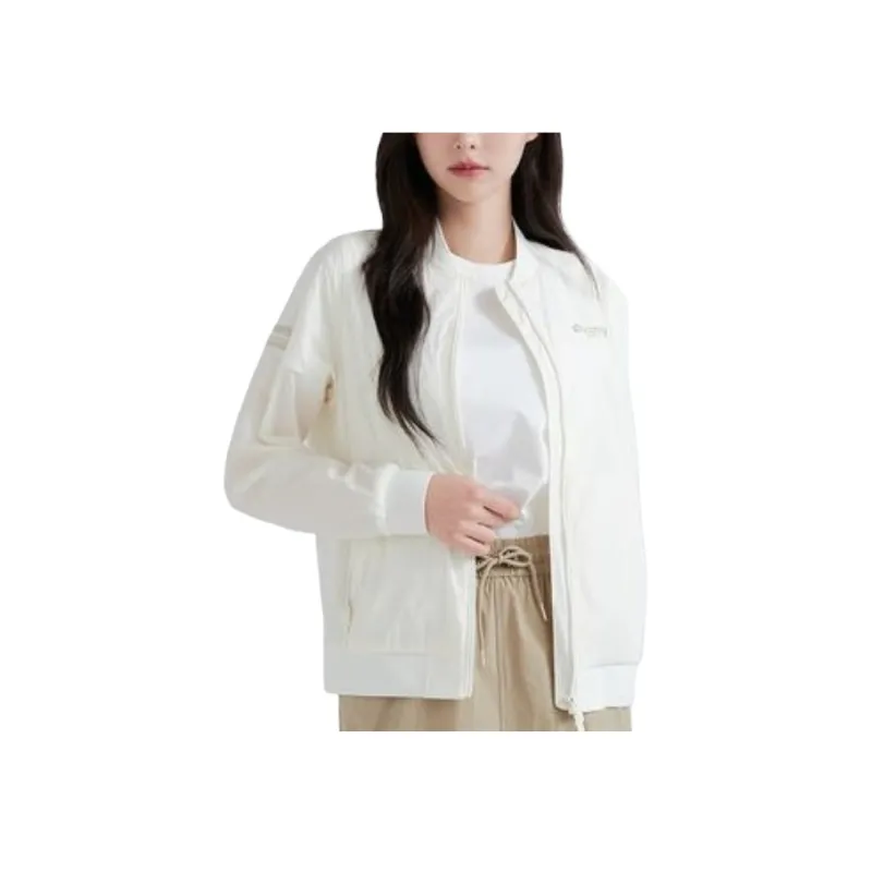 Discovery Expedition Lightweight Wilbur Bomber Jacket L.Beige Jackets Coats Women's Beige-2