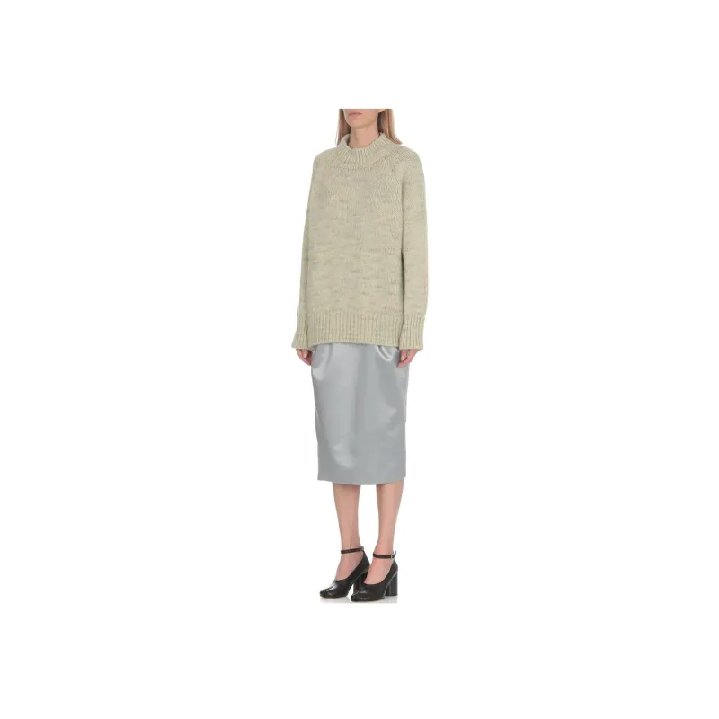 Maison Margiela Chunky Knitted Crewneck Jumper-4