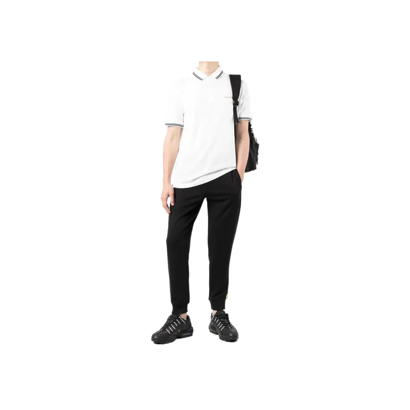 ARMANI EXCHANGEAE SS22 Polo Shirt Men's White-1
