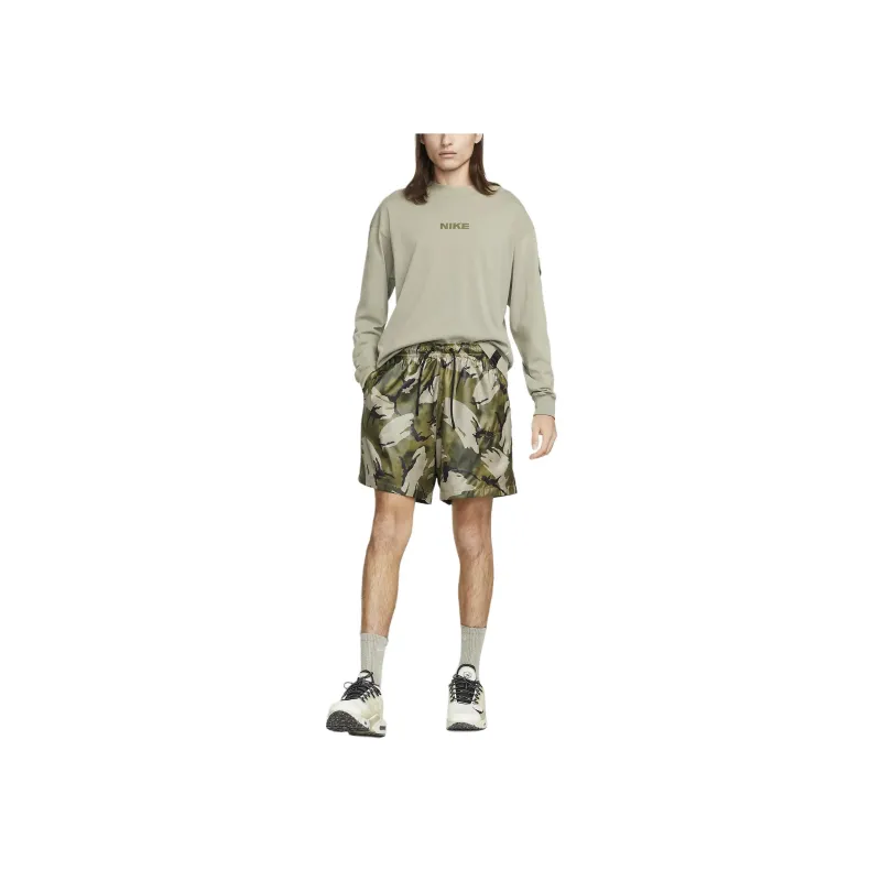 Nike Sportswear Tech Pack Casual Shorts Men's Olive-1