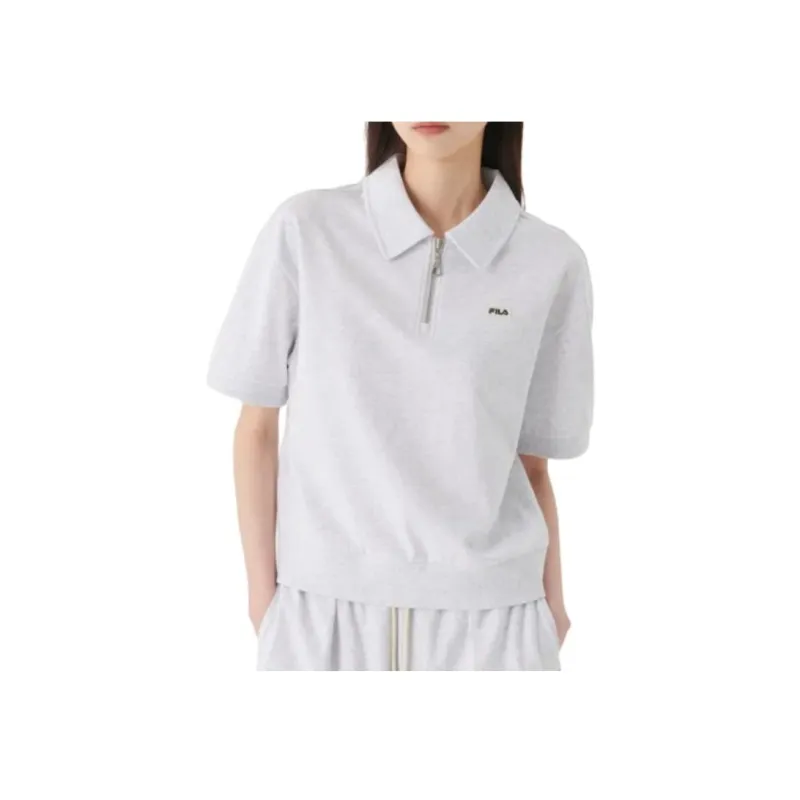 FILA Polo Shirts Women's Gray-5