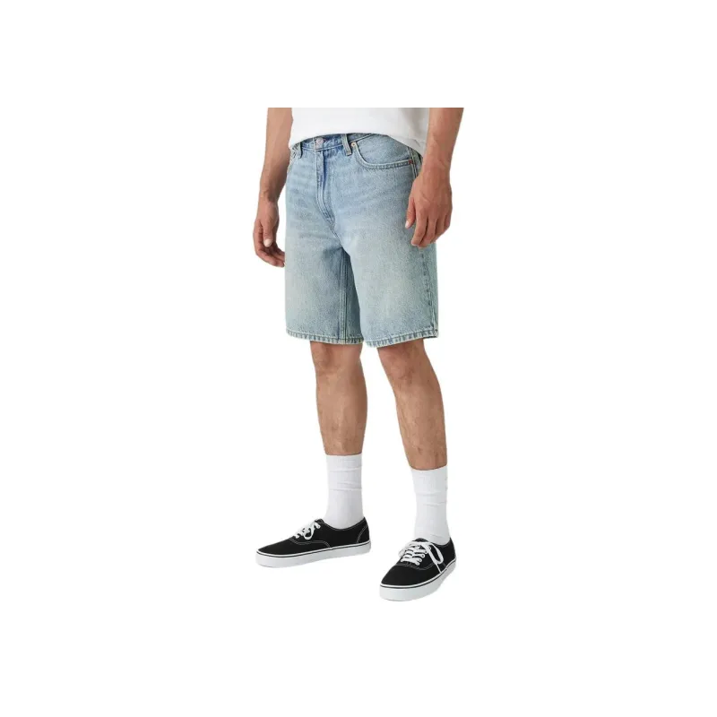 Levis Denim Shorts Men Light Blue-0