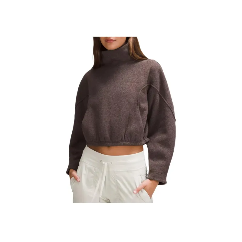 Lululemon Sweatshirt Women's Coffee-0