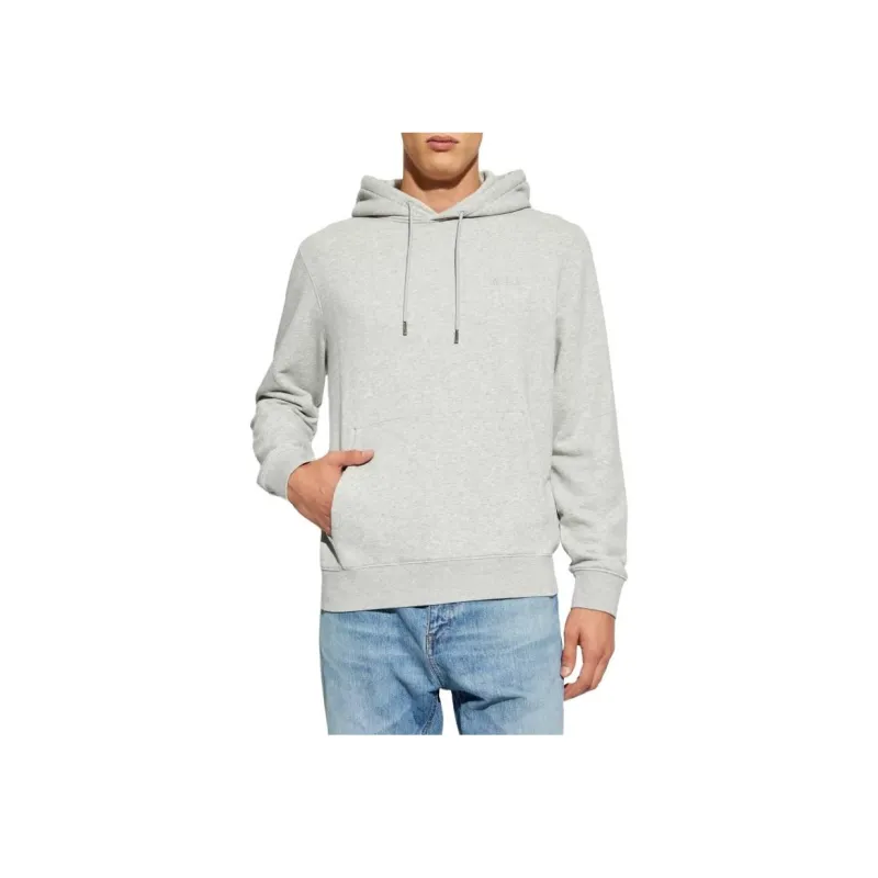 WOOLRICH Logo Embroidered Drawstring Hoodie-2