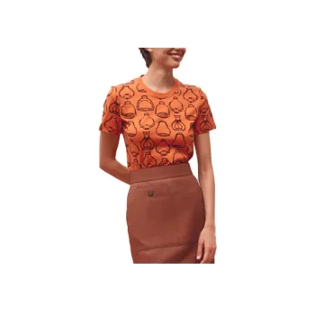 HERMES SS23 T Shirts Women's Orange