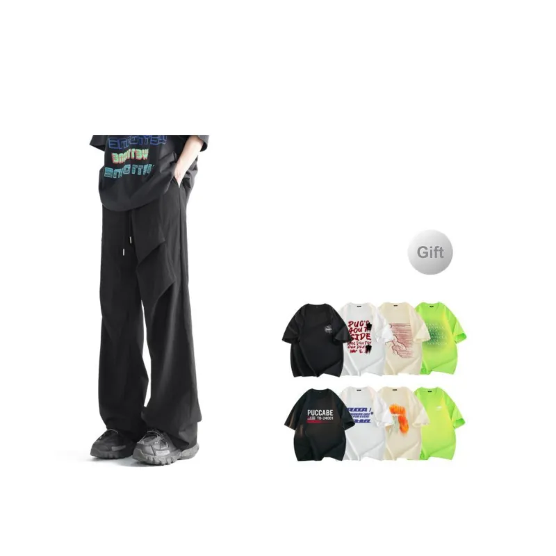 NEAR HERE Casual Pants Unisex-8