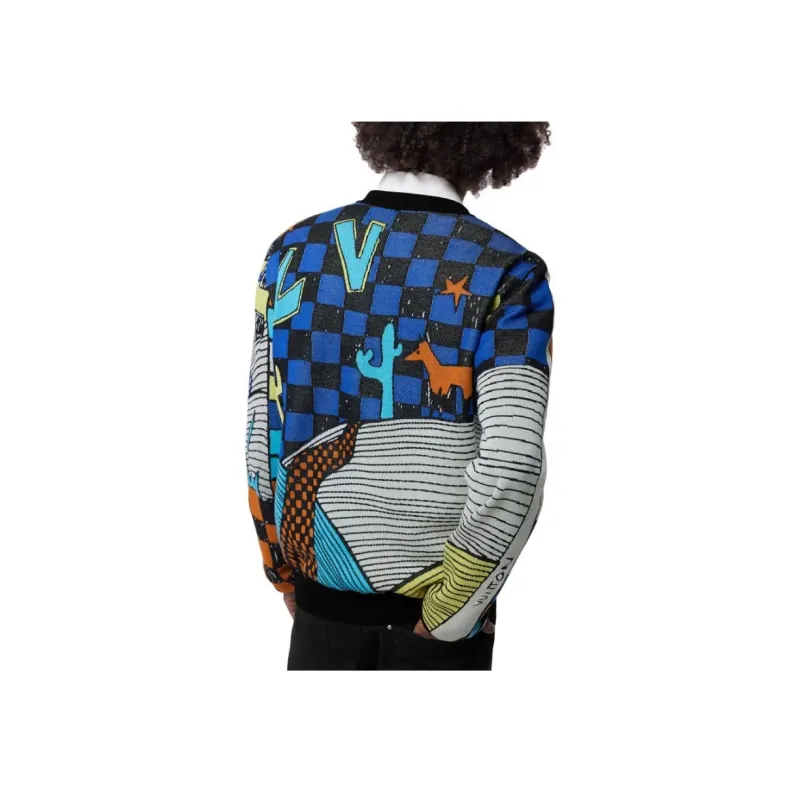 LOUIS VUITTON FW23 Sweater Men's Multicolor-2