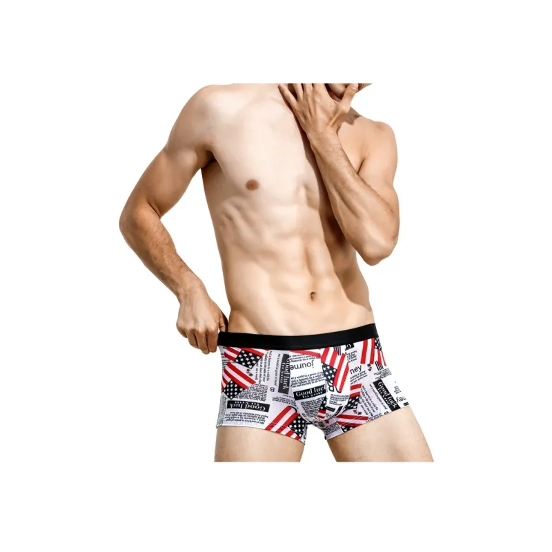 Cotton Gene Underpants Men's 4 Pack Mixed Color-3
