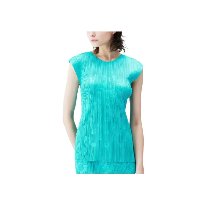 PLEATS PLEASE ISSEY MIYAKE T-Shirt Women's Turkey Green-2