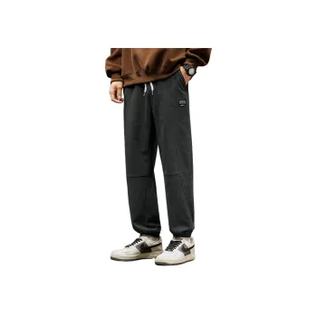 Tonlion Casual Pants Unisex Dark Gray