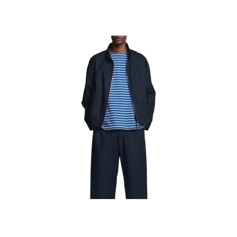 COS T Shirts Men Blue/White-3