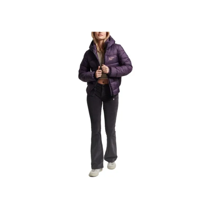 SUPERDRY Jackets & Coats Women's Purple-1