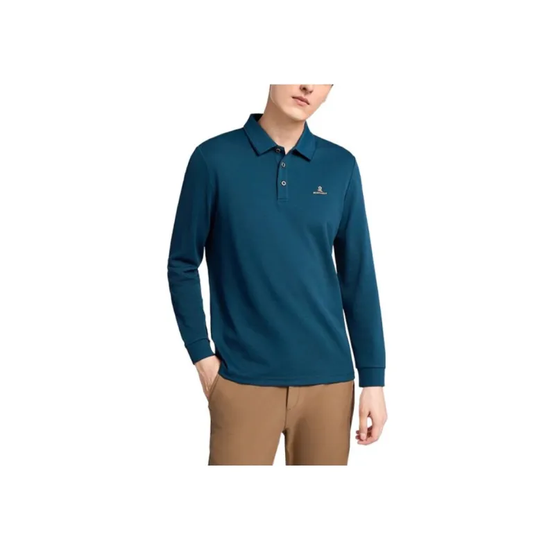 Montagut Business Collection FW24 Polo Shirt Men's Dark Lake Green-1