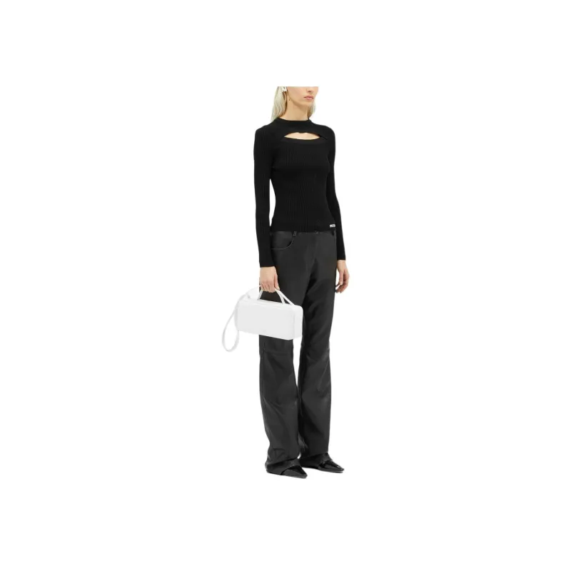 MSGM Cut Out Knitted Top-2