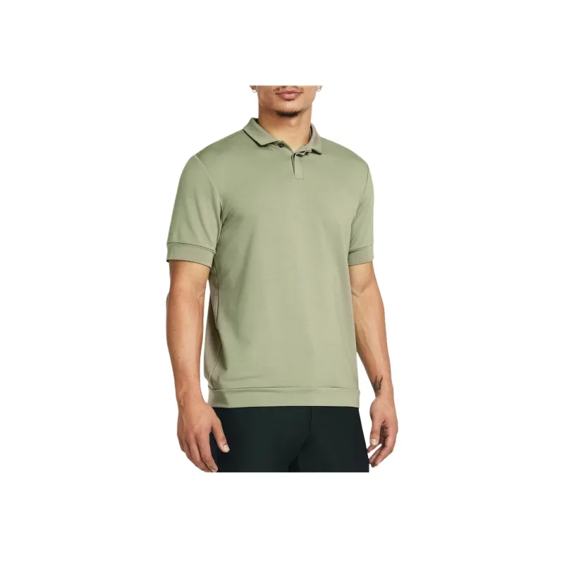 Under Armour Curry Terry Polo Shirt Men's Khaki-2