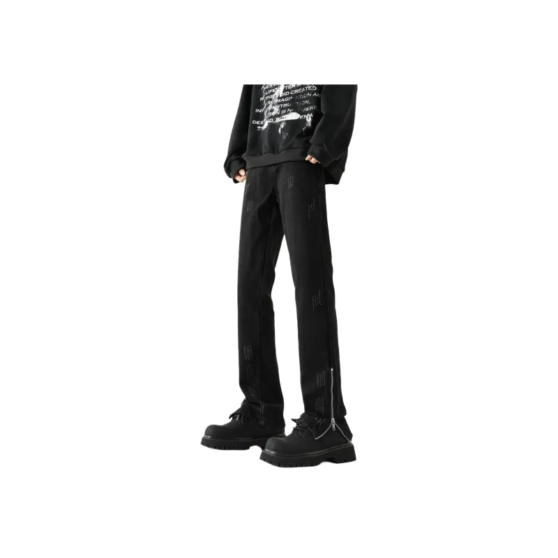POLAR BEAR Jeans Unisex Black-0