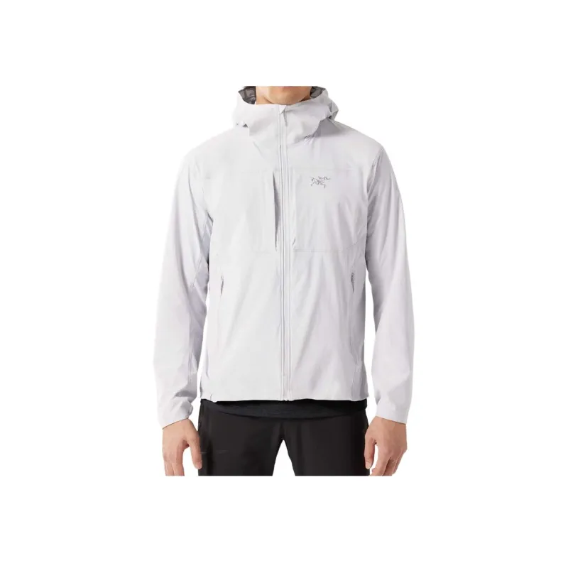 Arcteryx Windbreaker Jackets Men Solitude Gray-1