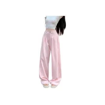 XIAOJUCHUANLI Jeans Women's Pink