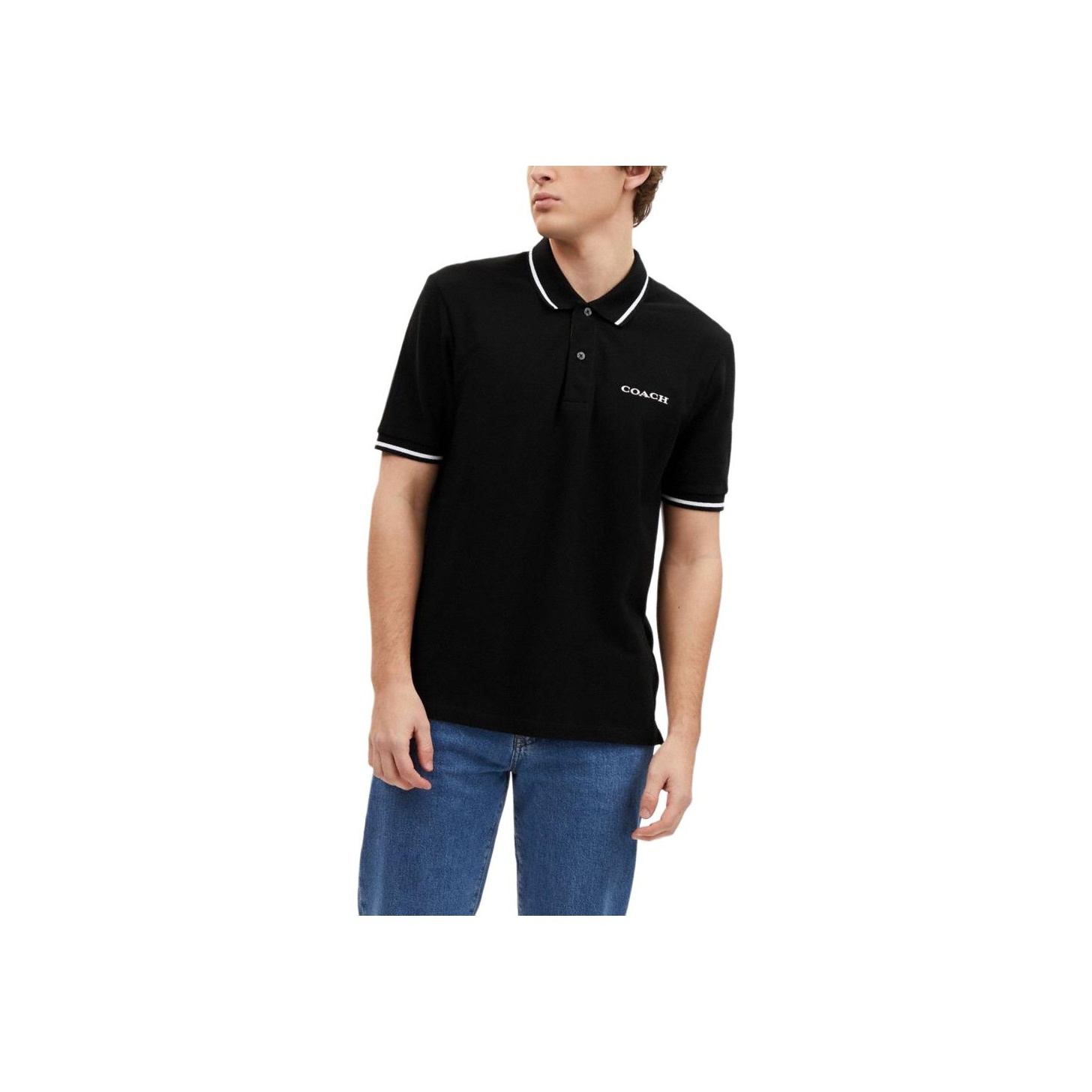 【好評にて期間延長】 Shirts Polo COACH Men POIZON - XXL Black ウェア