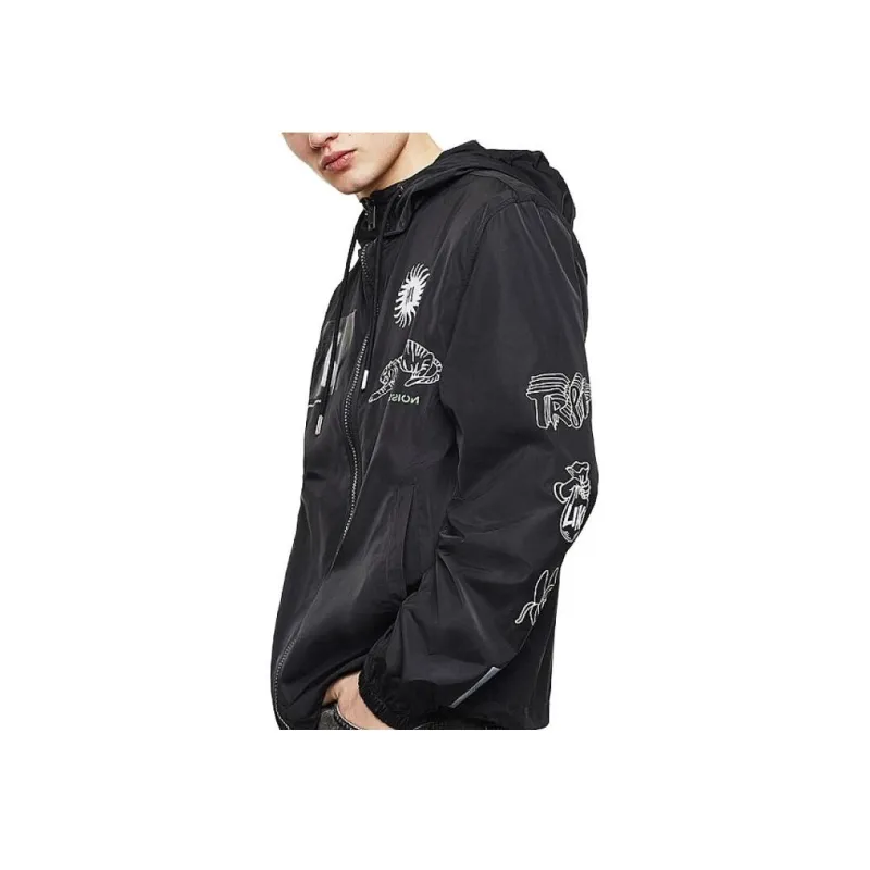 DIESEL Jackets Men Black-1