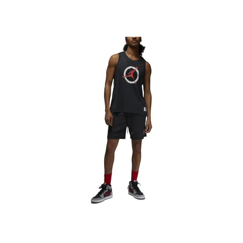 Jordan Basketball Jerseys Men's Gray Black-2