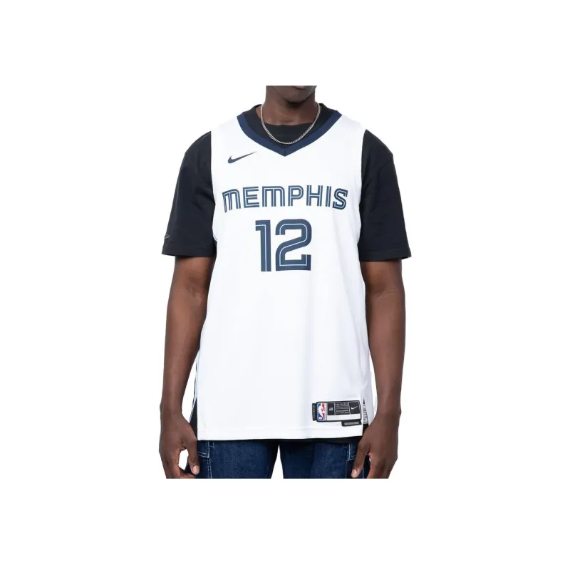 Nike Nba Memphis Grizzlies Ja Morant Association Edition Dri FIT Swingman Jersey-2