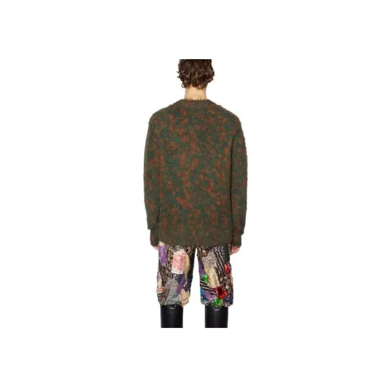Acne Studios Brushed Hairy Woolly Fabric Crewneck Jumper-1