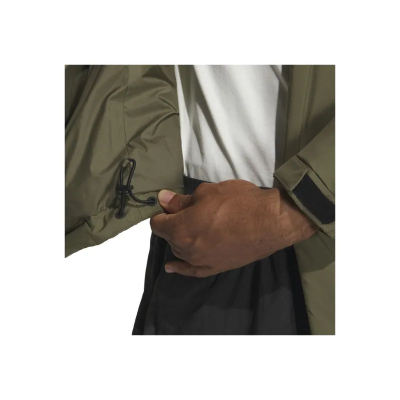 Adidas Down Jacket Men's Strata Olive Green-3