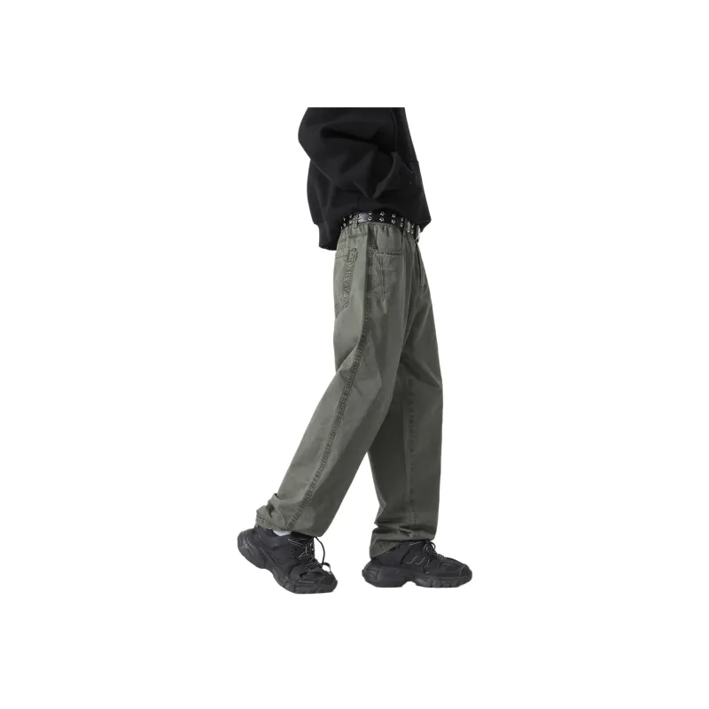 WOOD SOON Casual Pants Unisex-8