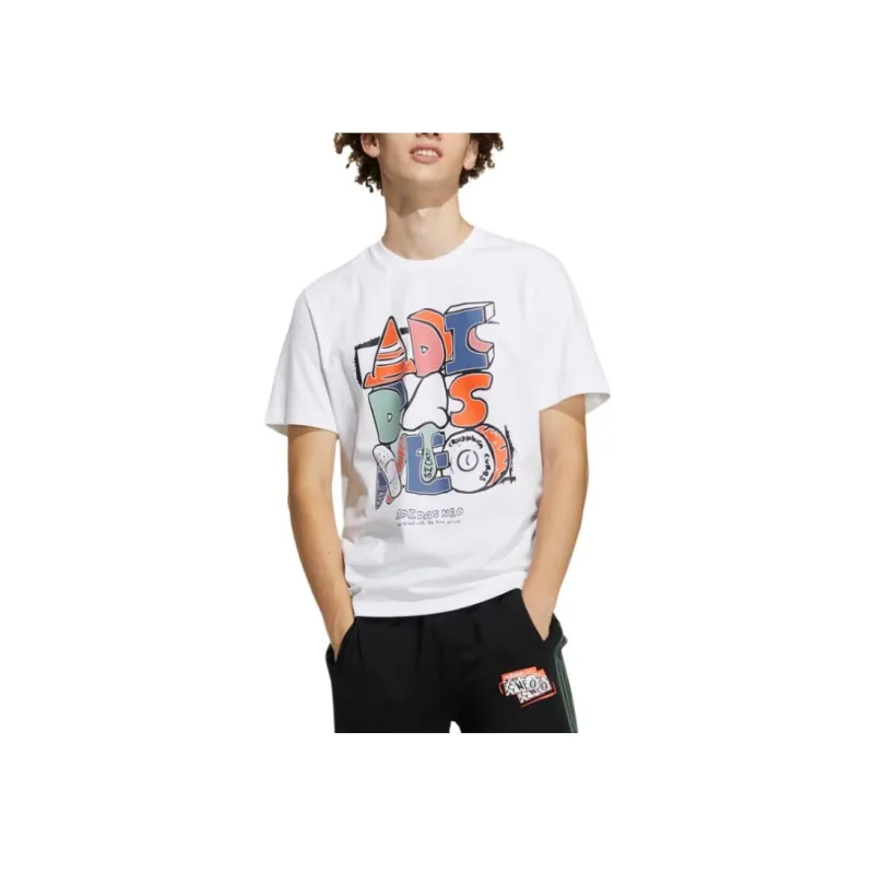 Adidas Neo T Shirts Men White-2