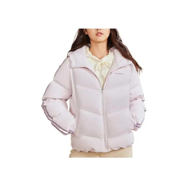 ANTA Variety Training Collection Down Jackets Women's Clear Pastel Pink-2