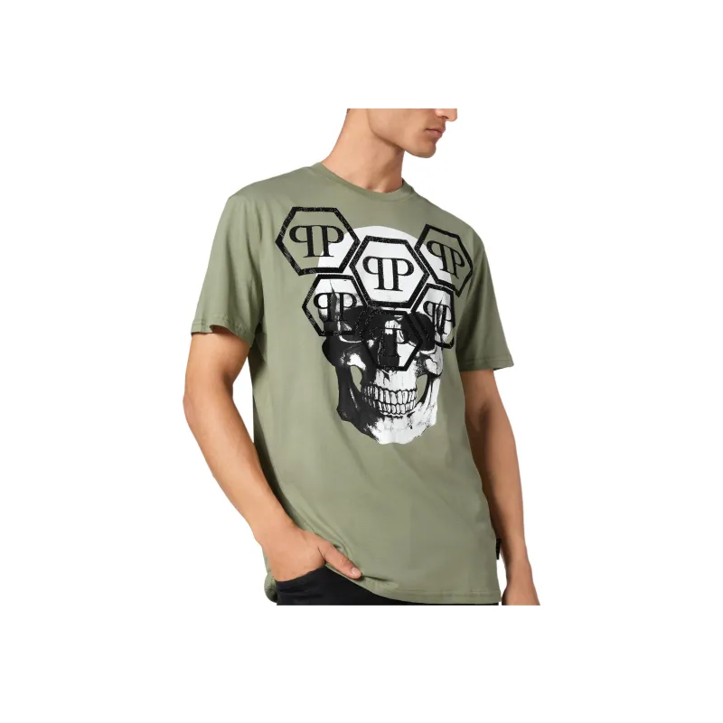 PHILIPP PLEIN Ss Stones Skull T shirt-2