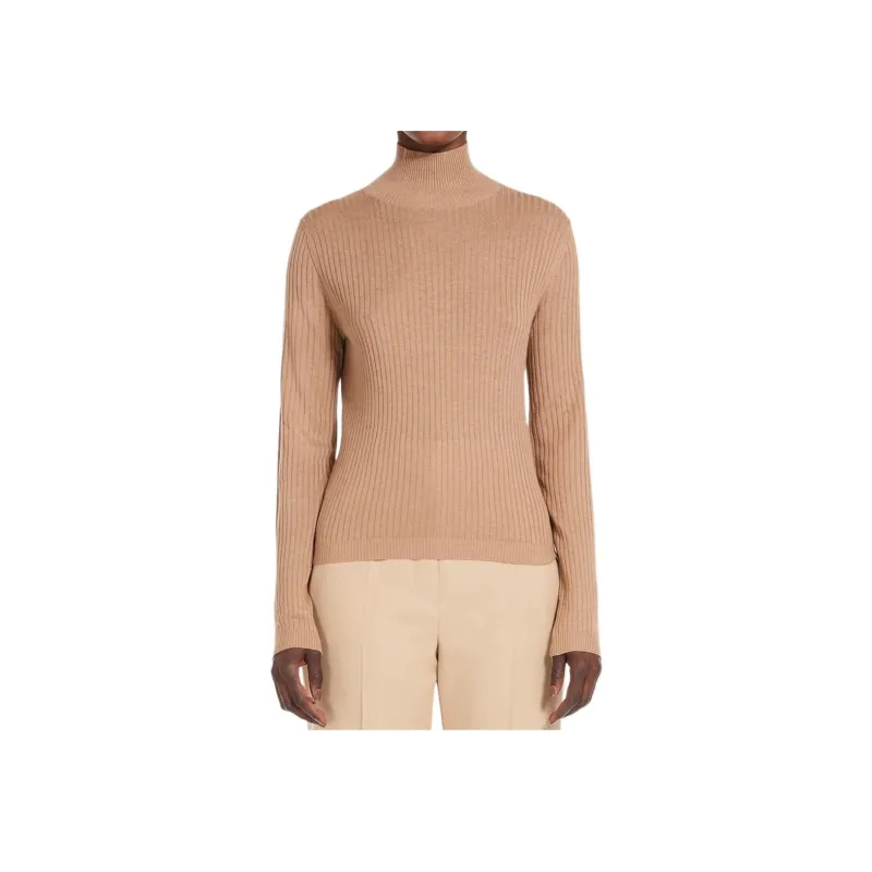 MaxMara Studio Turtleneck Knitted Jumper-1