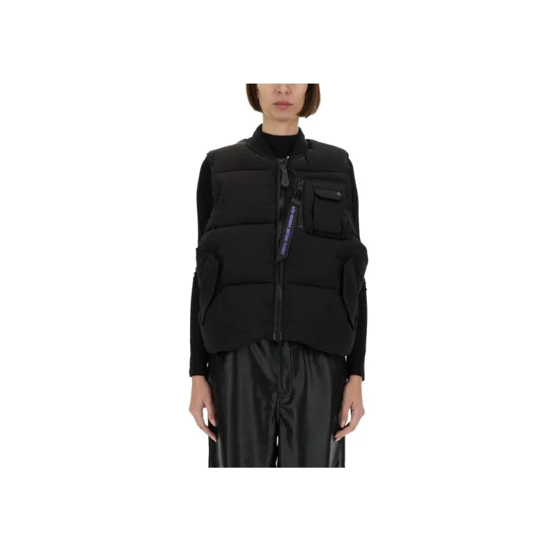 Alpha Industries Vest Unisex Black-3