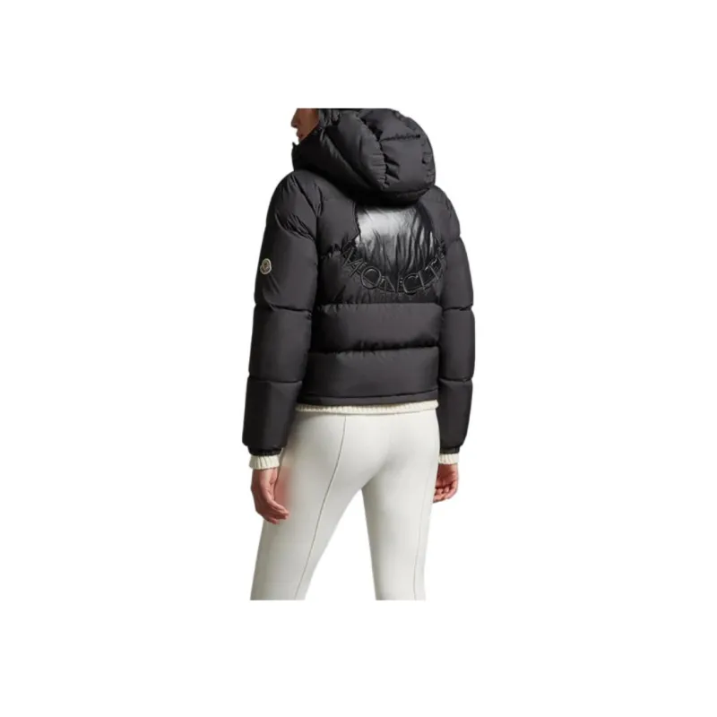 Moncler Ebre Logo Embroidered Buttoned Jacket-4